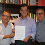 Lojistas do Shopping Jardins homenageiam Laércio Oliveira