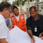 Estrutura do Natal Iluminado começa a ser montada