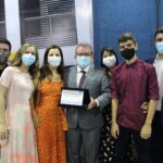 Presidente do SindcomTB, Marcos Andrade, é homenageado com auditório na nova unidade do Sesc