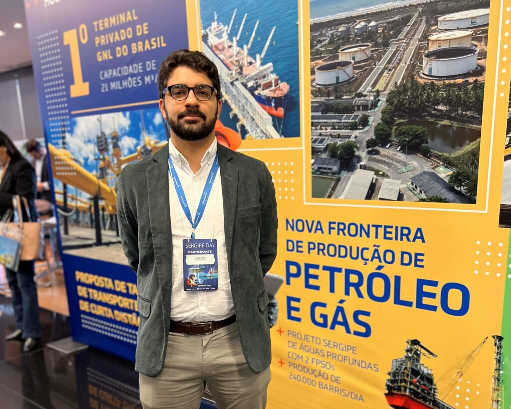 Sergipe é pioneiro no desenvolvimento de ações para o setor de energia. Coordenador do Instituto Fecomércio de Pesquisa e Desenvolvimento (IFPD), Lucas Uriel Lima, esteve presente no "Sergipe Day"