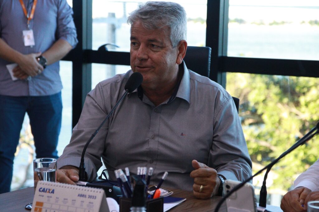 Senac chega em Santana do São Francisco. Prefeito de Santana do São Francisco, Ricardo Roriz