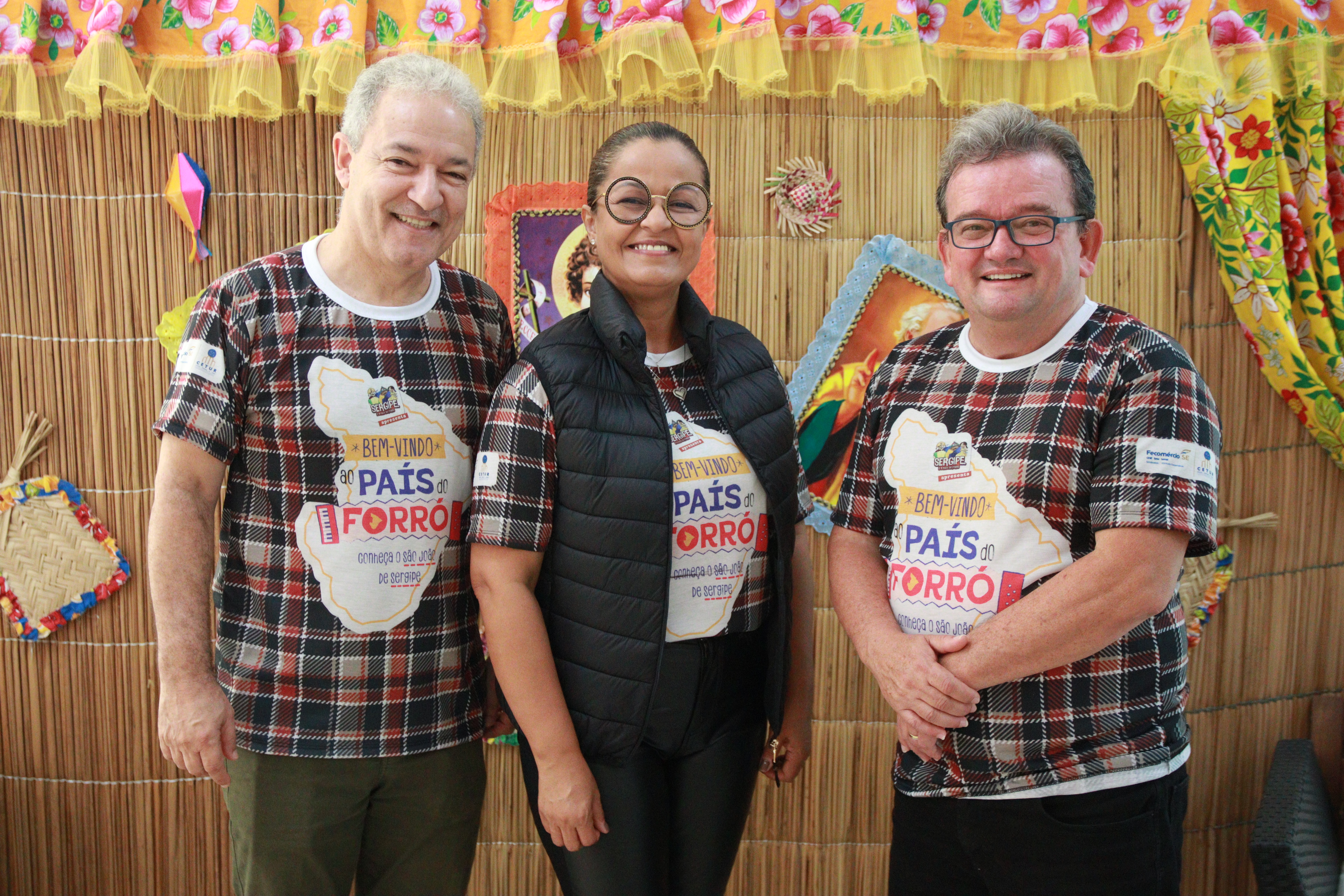 Lançamento do projeto Bem-Vindo ao País do Forró. Com uma caravana de atrações artísticas, o projeto vai animar bares, restaurantes, hotéis e o aeroporto de Aracaju