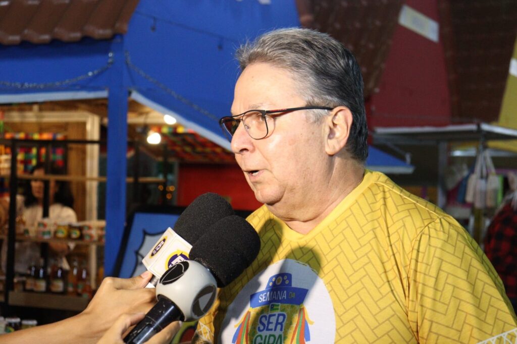 Semana da Sergipanidade foi um sucesso de público. Presidente do Sistema Fecomércio-Sesc-Senac, Fernando Carvalho.