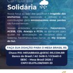 Entidades empresariais se mobilizam para ajudar vítimas das enchentes no Rio Grande do Sul