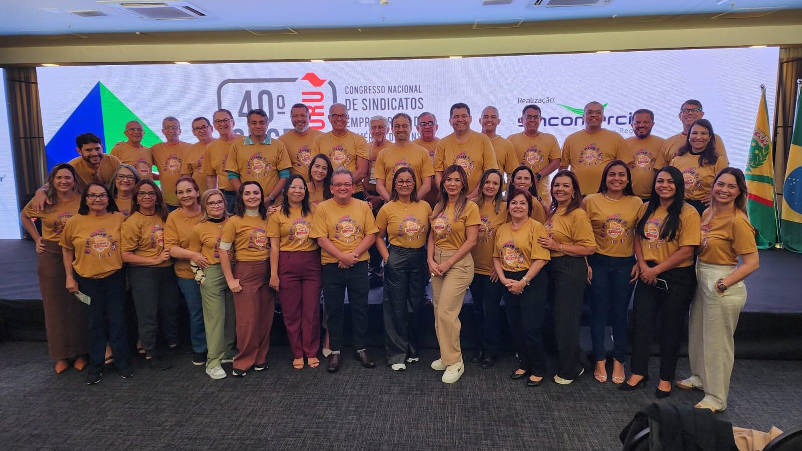 Sistema Fecomércio-Sesc-Senac de Sergipe marca presença no 40º Congresso Nacional de Sindicatos Empresariais