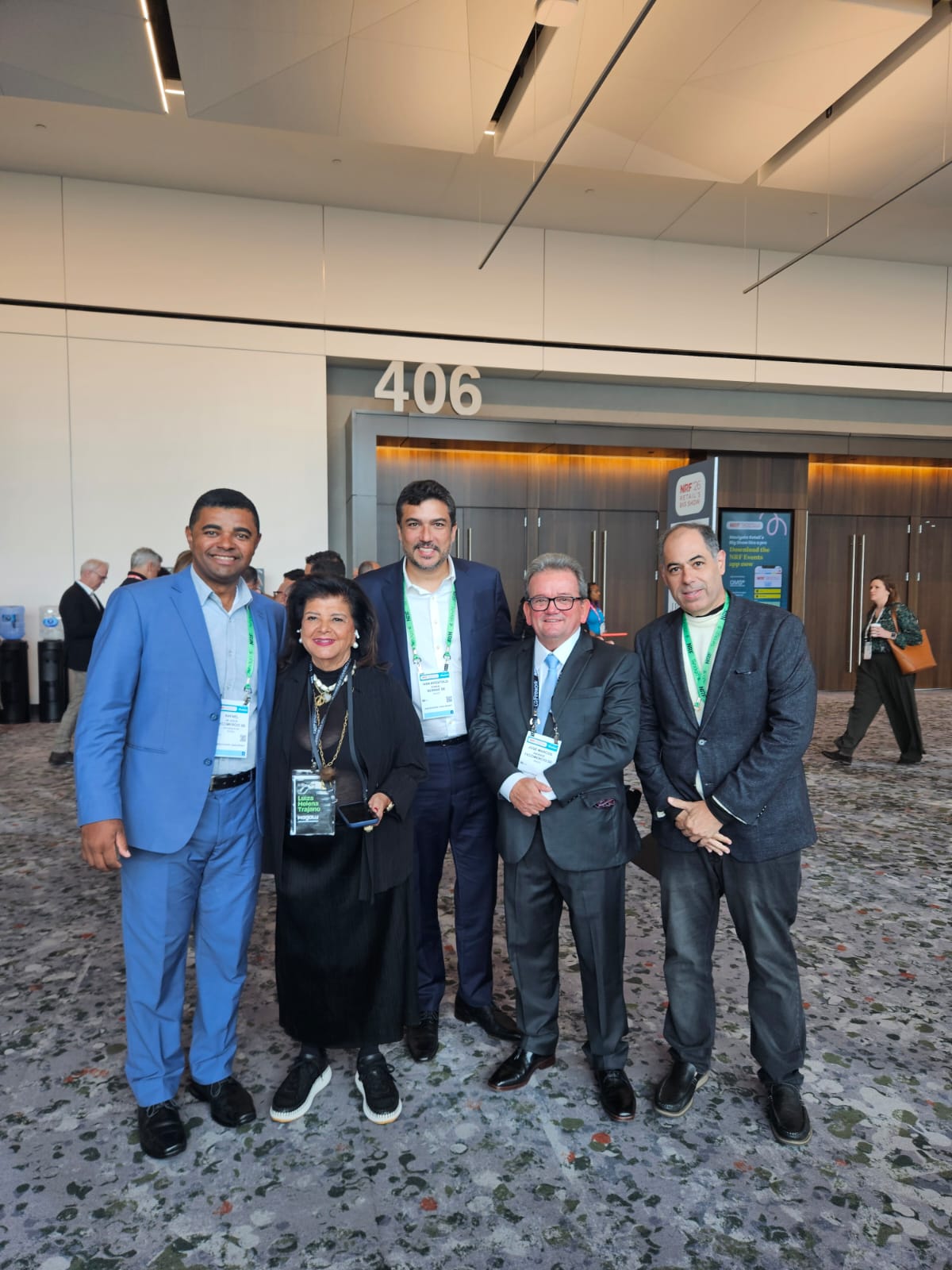 Presidente da Fecomércio-SE, Marcos Andrade, participa do NRF 2026, maior evento mundial do varejo, em Nova Iorque