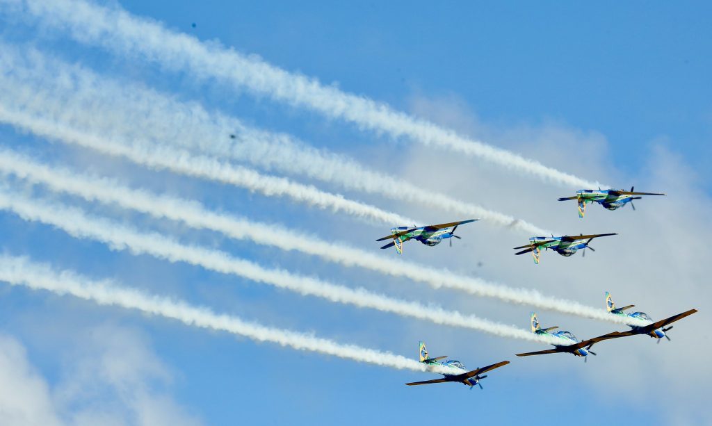 Esquadrilha da Fumaça retorna ao aniversário de Aracaju e promete novo espetáculo no dia 17 de março