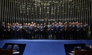 Presidente do Sistema Fecomércio participa de homenagem aos 80 anos do Sesc e Senac no Senado Federal